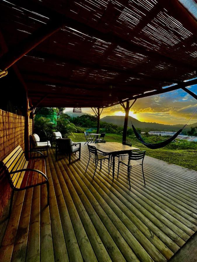 Chambre Et Sdb Privative Ylang Ylang Vue Mont Pelee Dans Maison Partagee Le Morne-Rouge Eksteriør billede